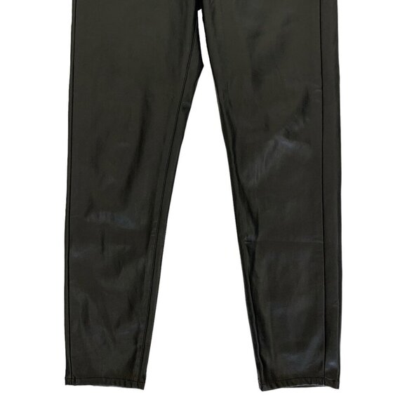 Levis 720 High Rise Skinny Pants 28 Black Ankle Slim Chic Stretch - Picture 3 of 11